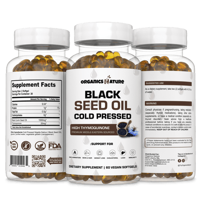 Black seed oil cold pressed 