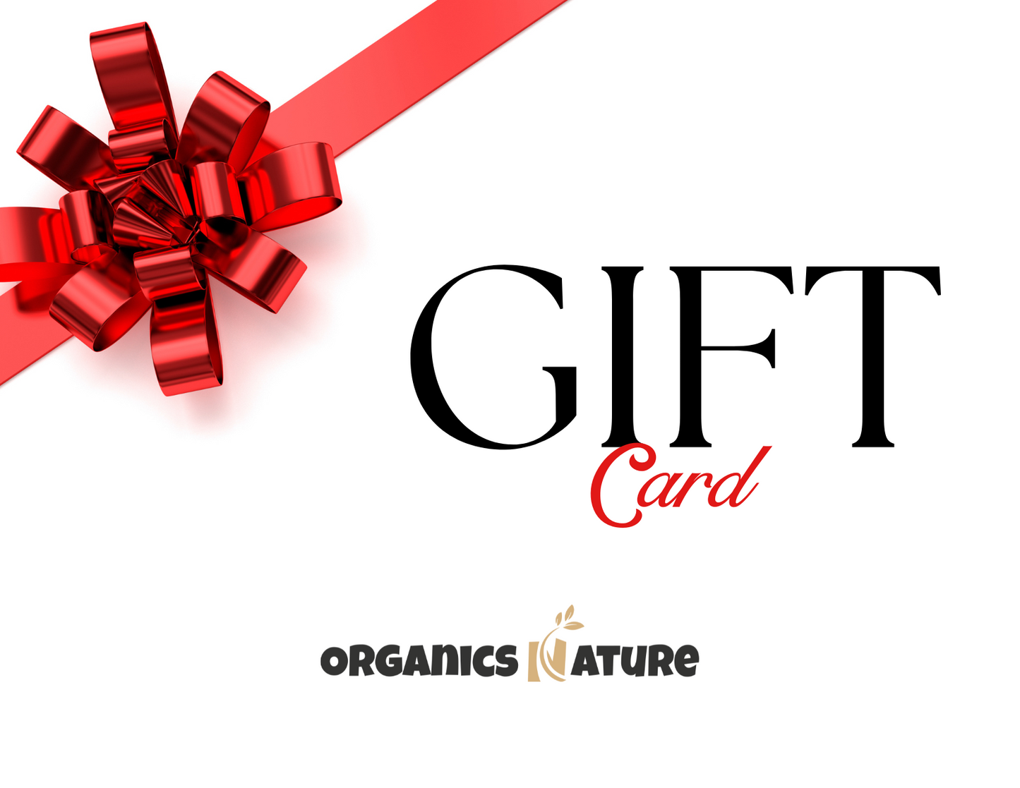 Organics Nature Gift Card