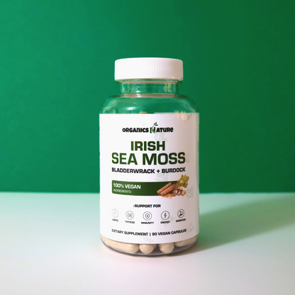 organics nature irish sea moss capsules